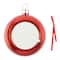 3" Red Sublimation Ball Ornament with Window Insert by Make Market®